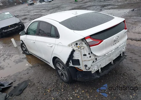 2019 Hyundai Ioniq Electric из США, поврежденный, VIN KMHC75LH2KU052289